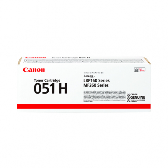 Canon CRG 051 Black Toner Cartridge- High Capacity (2169C002) 